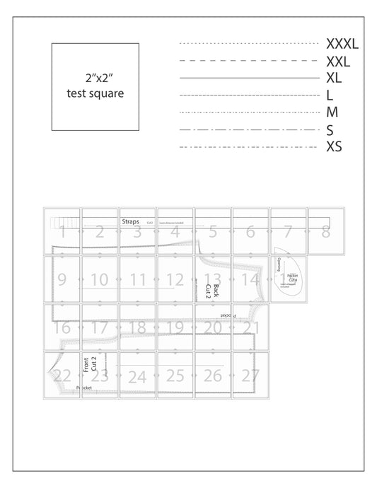 Bougie lounger Pattern Digital Package